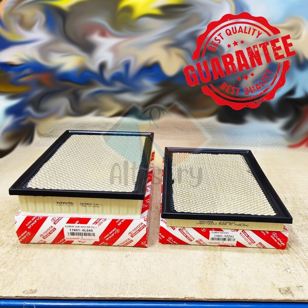 TOYOTA HILUX REVO GUN125/GUN126, FORTUNER GUN155/GUN156, INNOVA GUN142 AIR FILTER (17801-0L040/ 1780