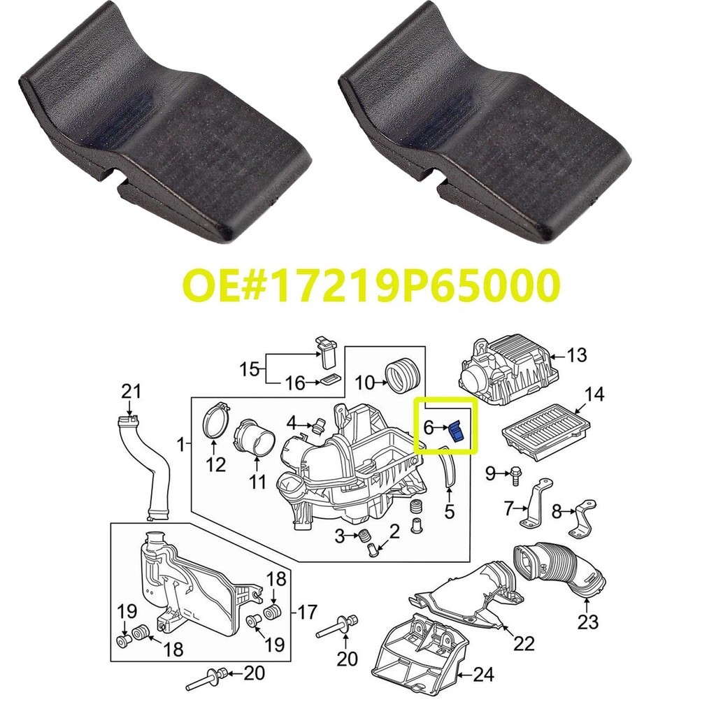สําหรับHonda Accord MK10 Fit Jazz MK2 MK3 GK GE Insight MK1 ZE1 Airทําความสะอาดกล่องกรองที่อยู่อาศัย
