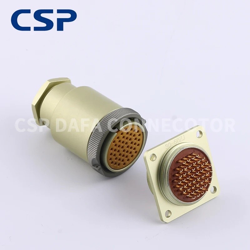 RBLA 50 Pin Circular Connector PC-50 Pin ขั้วต่อทรงกระบอกอุณหภูมิสูง