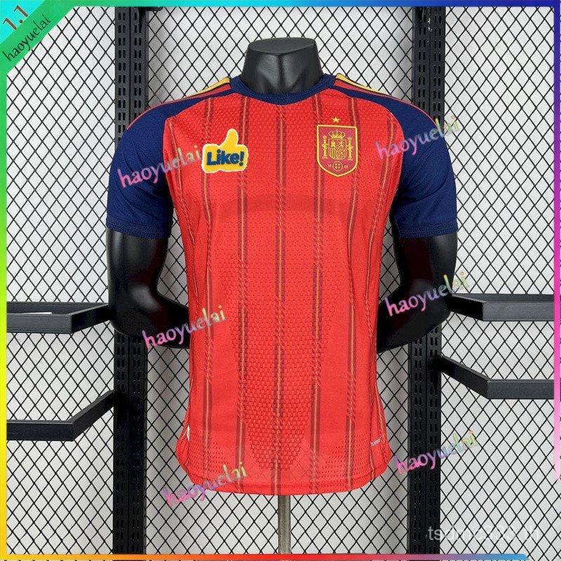 สเปน 2026 World Cup Home Jersey Mens Player Version M0VO