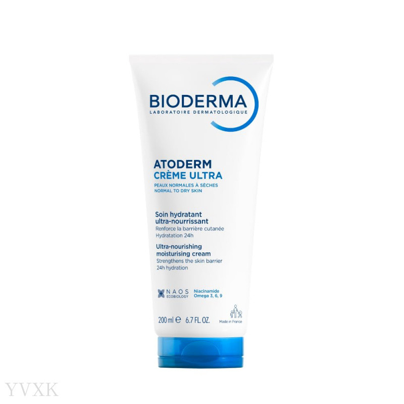 Bioderma Atoderm Cream Ultra, Hydrating Body Moisturizer สําหรับผิวธรรมดาถึงผิวแห้ง F18J