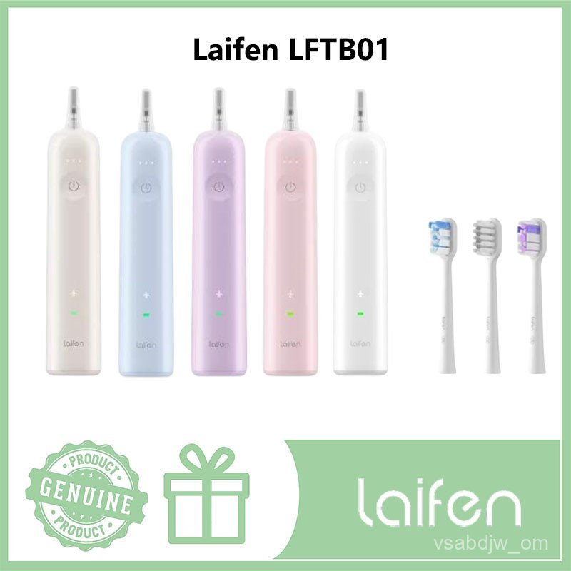 Laifen Wave Electric Toothbrush with Gum Care, Innovative 60° Oscillation Vibration, IPX7 Waterproof