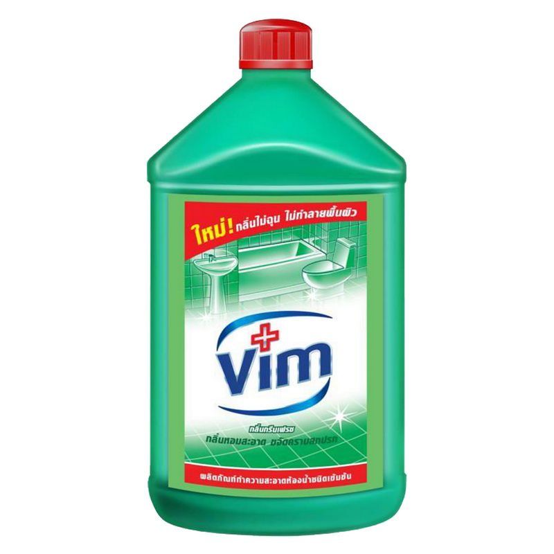 วิมผลิตภัณฑ์ทำความสะอาดห้องน้ำชนิดเข้มข้น 3500มล Vim Concentrated Bathroom Cleaner 3500ml [8851932263870 ]