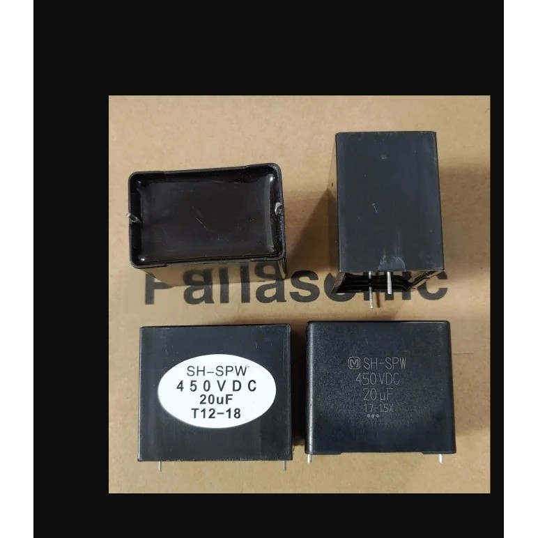 2PCS SH-SPW 450VDC 20UF Daikin ตัวเก็บประจุเครื่องปรับอากาศ DC 450V 20UF EKOWEISS