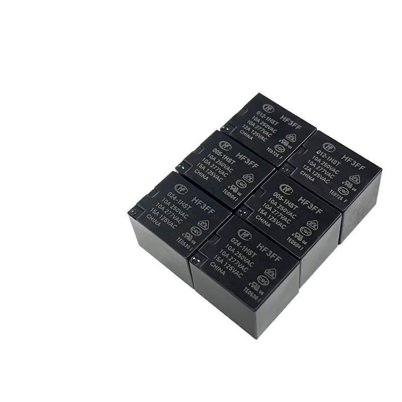 HF3FF-1HST รีเลย์มาโครดั้งเดิม HF3FF-024-1HST ชุดเดียวเปิดปกติ 4 Pins 10A