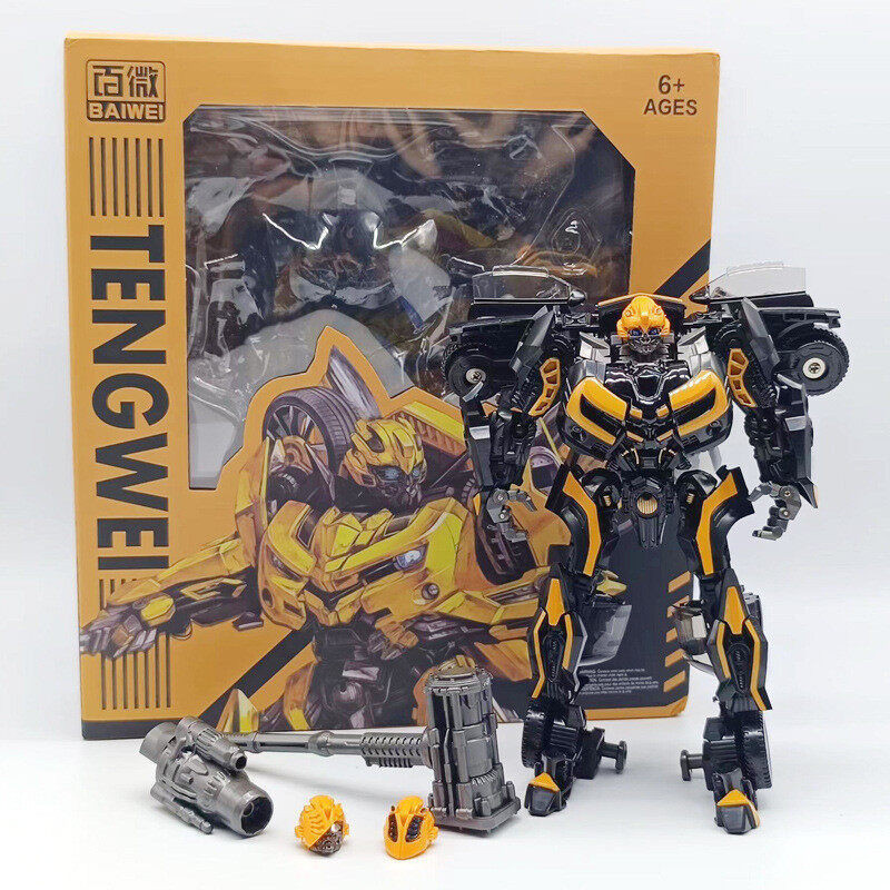 ของเล่นหุ่นยนต์ใหม่เปลี่ยน Optimus Prime Bumblebee Megatron Vivian