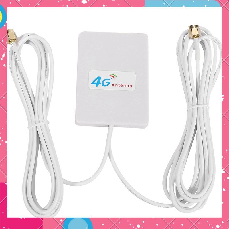 เสาอากาศ WiFi 4G/3G 28dBi LTE เสาอากาศเครื่องขยายสัญญาณ 4G/3G Mobile Router เสาอากาศ WiFi เครือข่ายบ