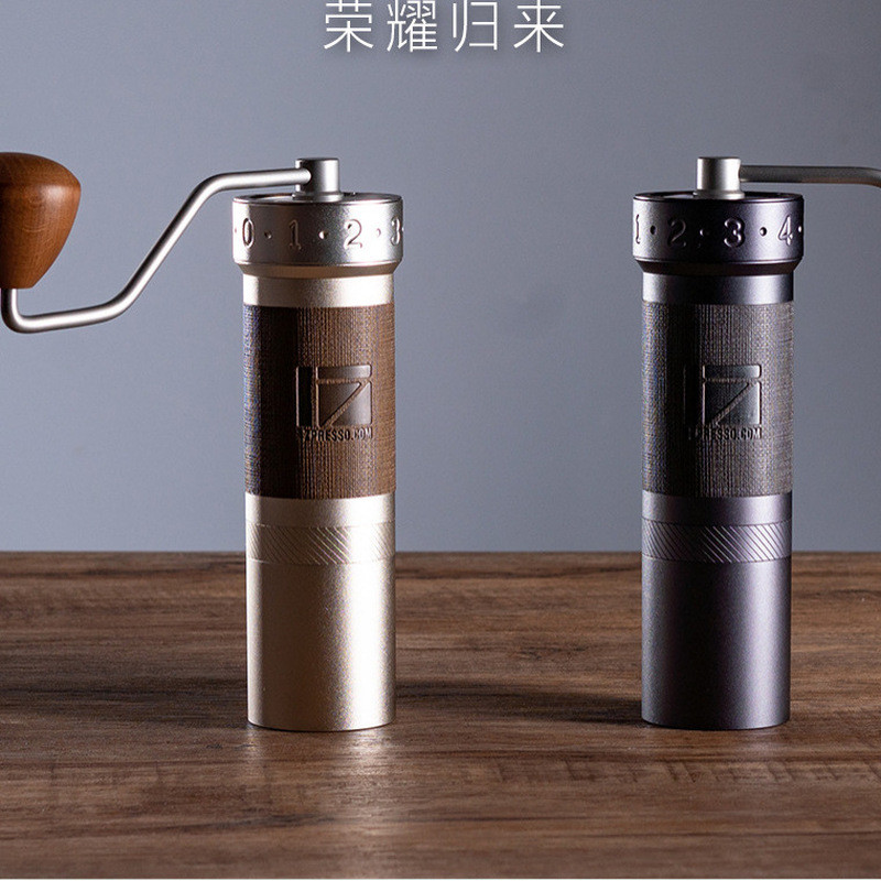 1Zpresso ZP6S เครื่องบดมือ Professional Hand Brew เครื่องบดกาแฟมือแบบพกพาเครื่องบดเมล็ดกาแฟ U