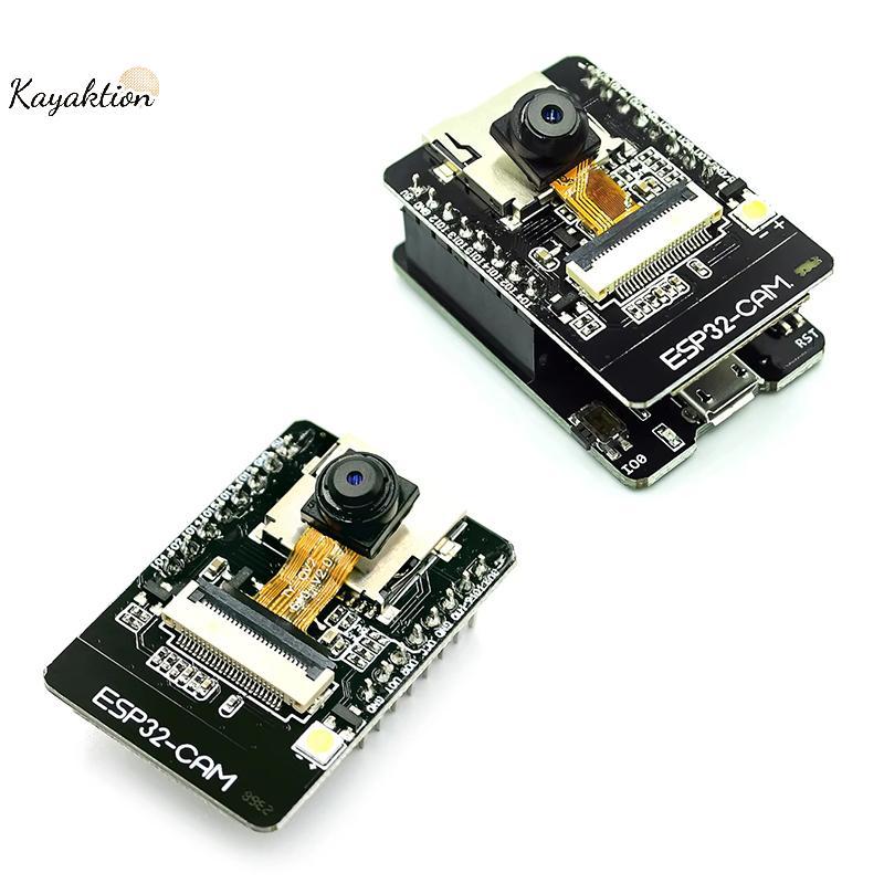 Kayaktion ESP32-CAM MICRO USB ESP32 Serial To WiFi ESP32 CAM Development Board CH340 5V +OV3660 กล้อ