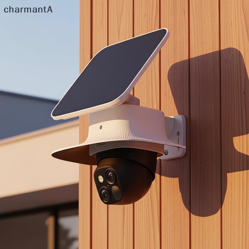 CharmantA ป้องกัน Weatherproof สําหรับ Eufy S340 กล้องทนทาน ABS Anti Sun Rain Housing สําหรับ Home O