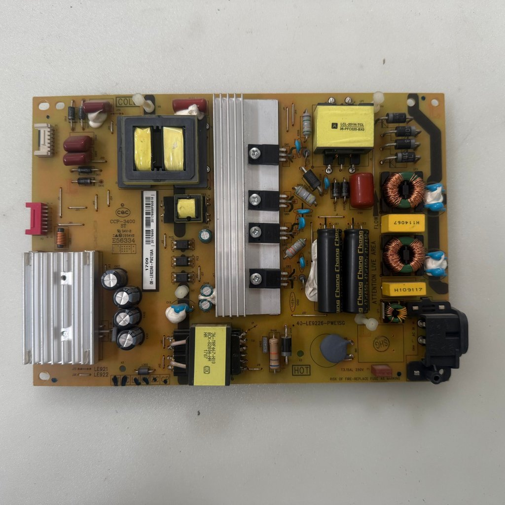 Original TCL B49/55A769U L50P1-UD L49P1-UD Power Board 40-LE9226-PWE1CG *