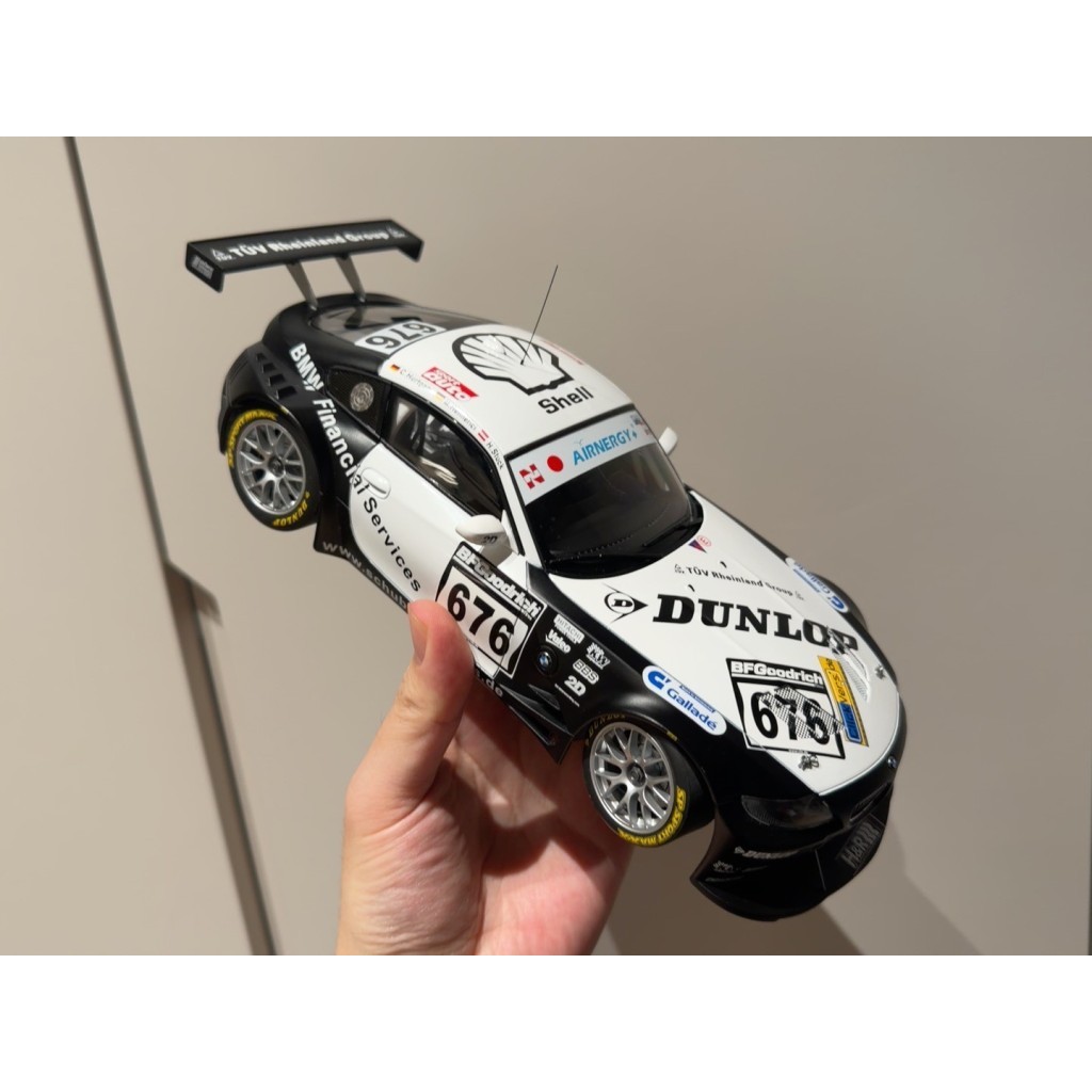 Autoart 1/18 AA Motorsport bmw Z4M coupe E86 Competition Shell Coating Duller Motorsport Fleet No. 6