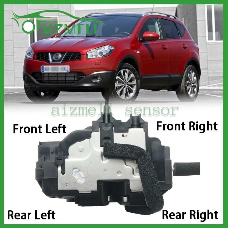 HZY ด้านหน้าด้านหลังซ้ายขวาประตูล็อค Actuator สําหรับ Nissan Qashqai J10 Dualis 2007 ~ 2013 80500-JD