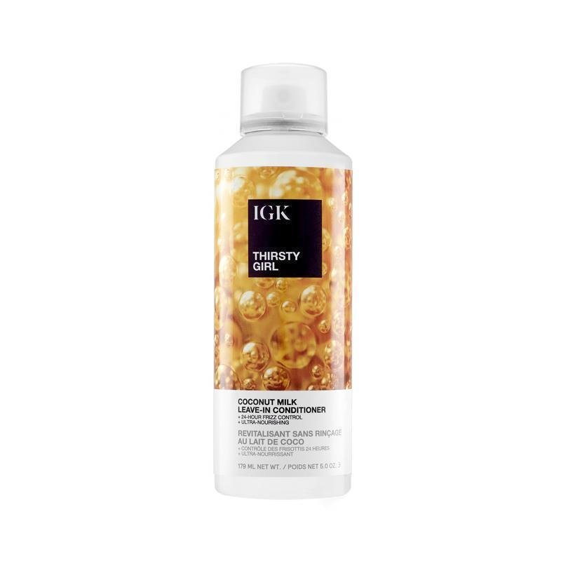 IGKTHIRSTYGIRL ครีมนวดผมใบกะทิ|Frizz Control+Moisturizing+Glossy|5.0Ouce S7UP F08J