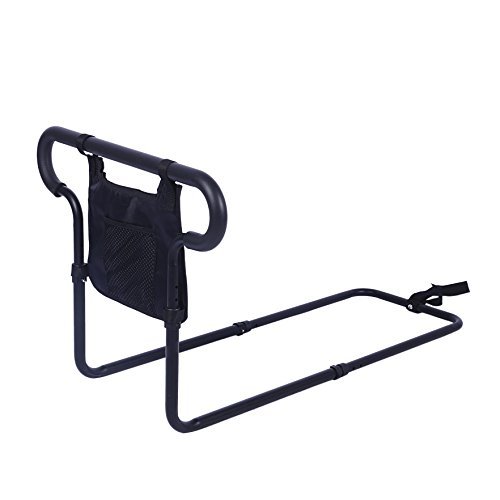 [Direct from Japan] SUKONG Bed Rail, Get-Up Handrail, Adjustable Handle Height and Rail Length, Bed 