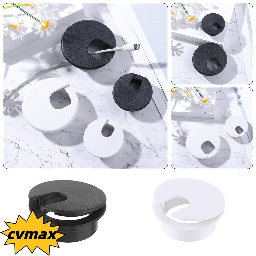 CYMX 35/50 มม.คอมพิวเตอร์ Grommet Tidy Cable Clamp Buckle Line Office Line Box