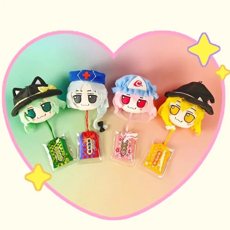 Fumo Touhou โครงการ Cirno Plush Amulet ของเล่น Hakurei Reimu Komeiji Koishi Saigyouji Yuyuko Kirisam