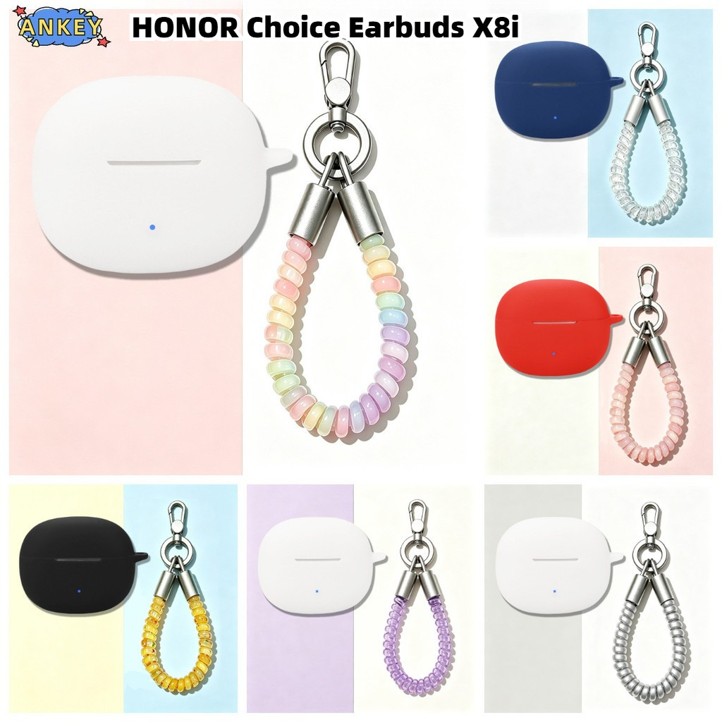 Compatible with HONOR Choice Earbuds X8i Bluetooth Earphones Silicone Protective Case HONOR Choice E