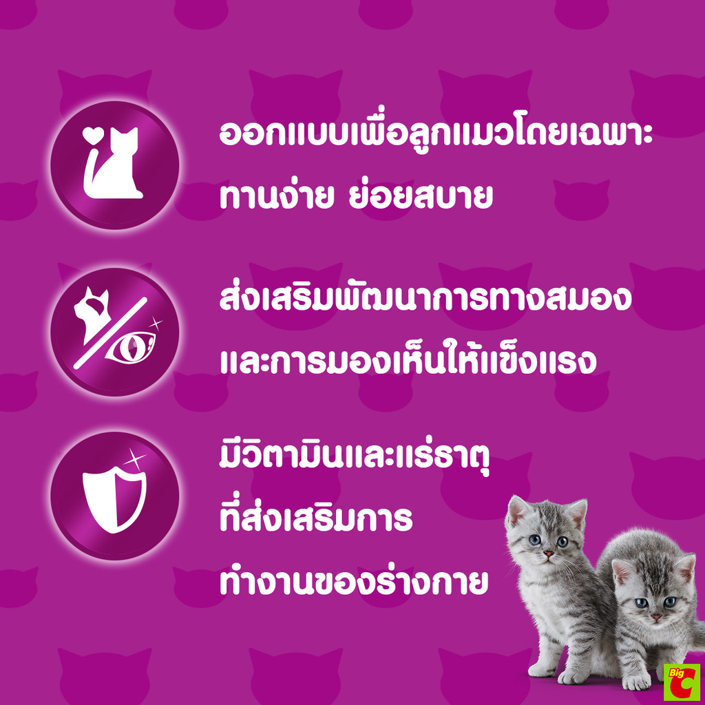 Whiskas Junior طعام قطط صغيرة رطب بالتونة 80 غ — صورة 5