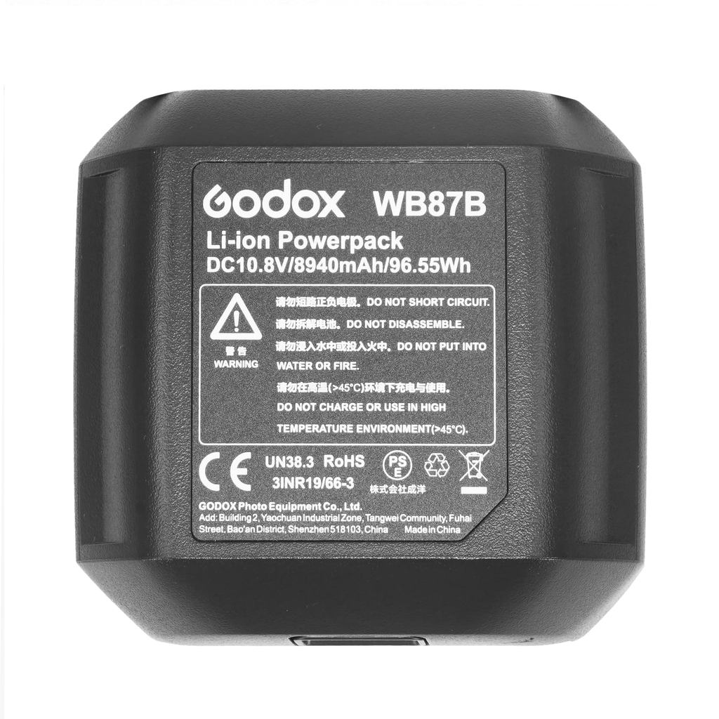 GODOX AD600 BM II แบตเตอรี่ทดแทน,แบตเตอรี่ลิเธียม AD600 Series AD600 AD600B AD600BM AD600M Strobe แฟ