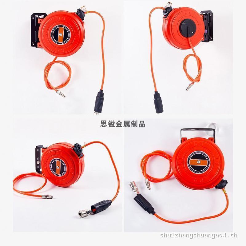 คุณภาพละเอียดพิเศษT-9A ขนาดเล็ก Mini Air Drum อัตโนมัติ Retractable Trachea Reel รถความงาม Reel 6 M 