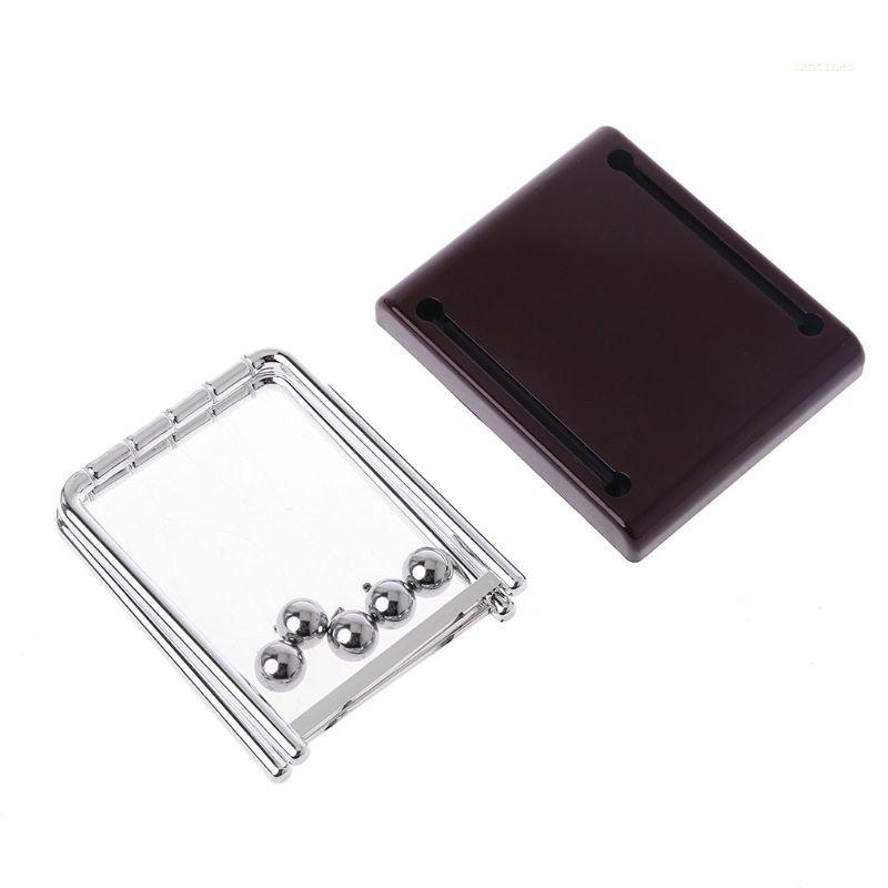 San* Cradle Steel Newton s Balance ฟิสิกส์วิทยาศาสตร์ลูกตุ้มของเล่นโต๊ะสนุก