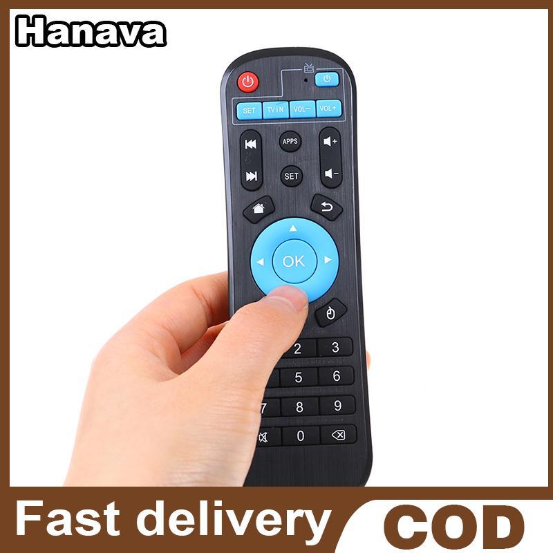 (Hanaya) รีโมทคอนโทรลสากลสําหรับ Android TV Box H96 MAX/X88/TX6/HK1/T95X/TX3 X96