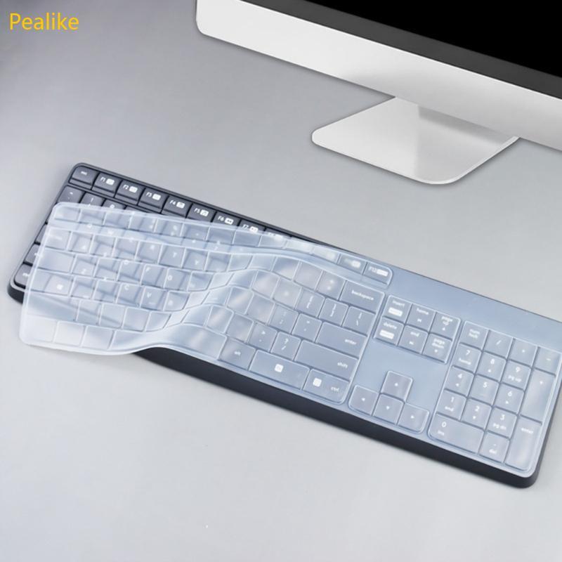 Pealike กันน้ําคีย์บอร์ดฝาครอบป้องกันฟิล์มสําหรับ K235 K375 MK235 MK315 คีย์บอร์ดผิว