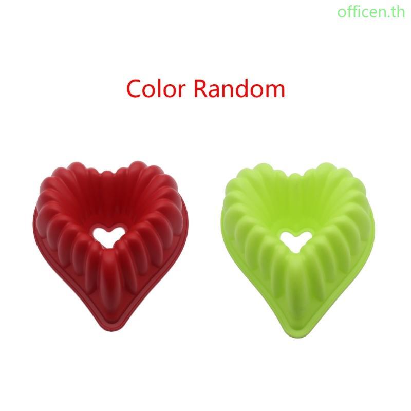 Cen Silicone Cake Pan กระทะนอนสติ๊ก Silicone Heart Shaped Cake Pan Silicone Mold