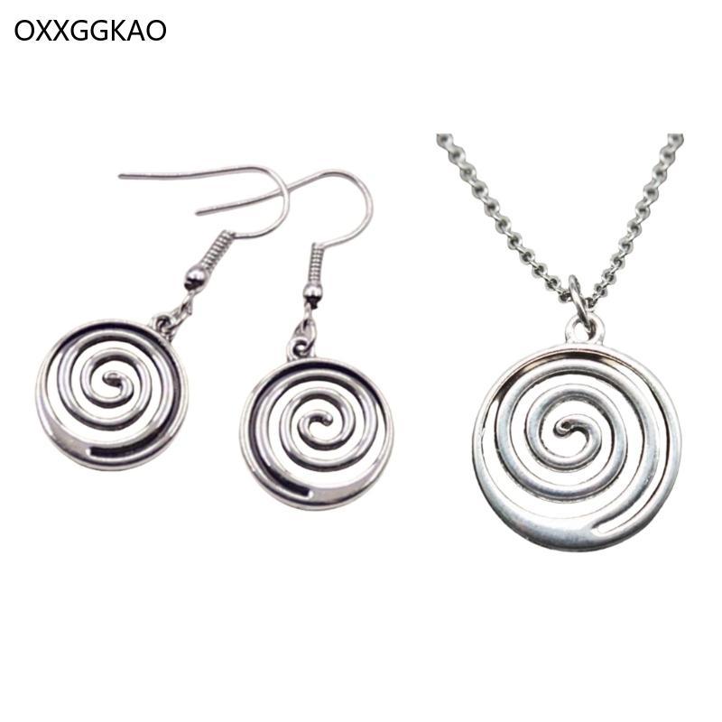 OXXGGKAO Eye จับ Swirl จี้สร้อยคอที่ไม่ซ้ํากันรอบ Swirl Choker ยอดนิยม Swirl Clavicle CHAIN เสื้อกัน