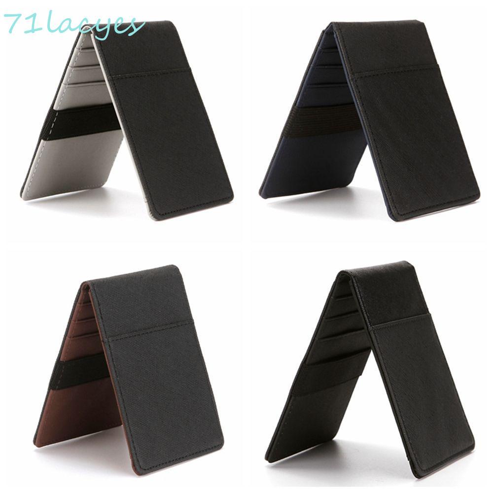 LACYES Card Sleeves Anti-theft Fashion Korean Card Holder Bag Protector RFID Blocking Cases Leather 