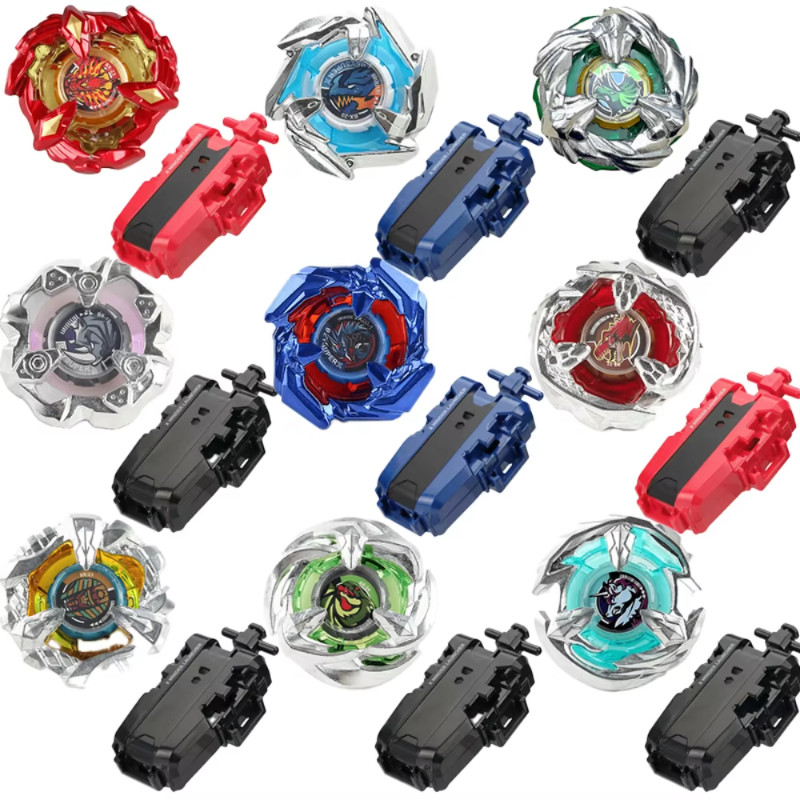 Gyro ของเล่นหมุนไจโรสโคปโลหะพร้อมลวดดึง BX-00, BX-44, BX-45 Gyro Combat Toy BX Series