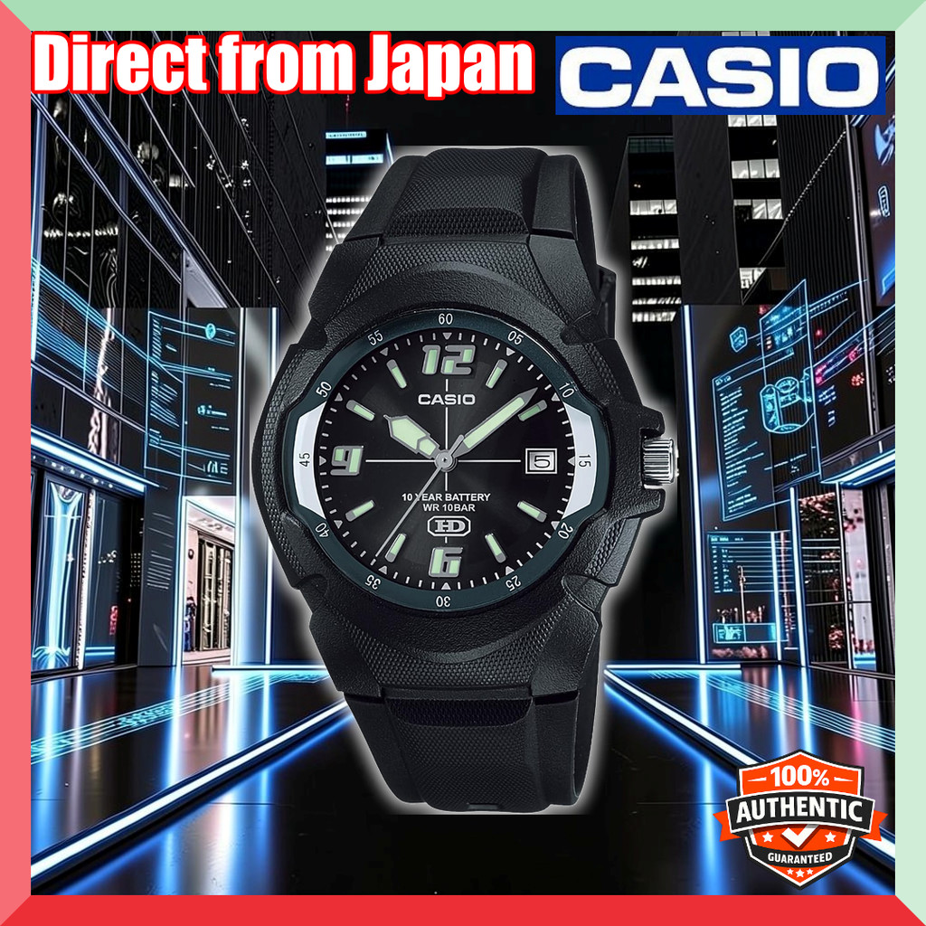 Casio Watch Collection MW-600F-1AJH Men's Black นาฬิกาผู้ชาย 【Direct from Japan】