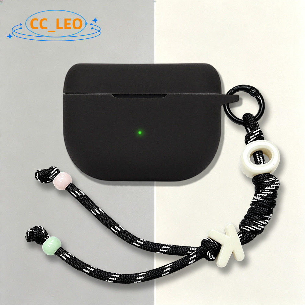 Suitable for Jabra Elite 8 Active Case Soft Silicone Case Cute OK Lanyard Compliant with Jabra Elite