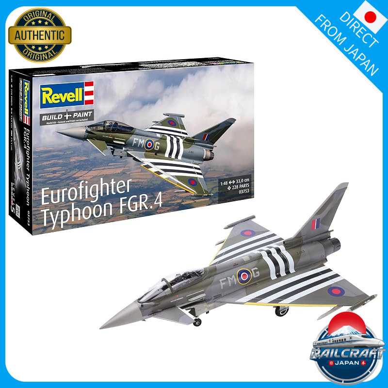 Revell Germany 1/48 WW2 Eurofighter Typhoon FGR.4 Plastic Model 03753 (Aircraft)