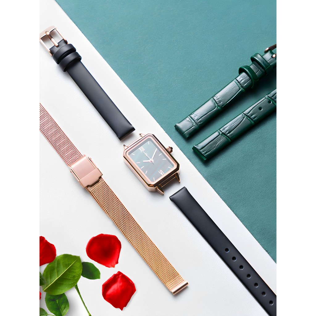 นาฬิกา ผู้ชาย seiko ของแทั นาฬิกาผู้หญิง สายนาฬิกาหนังผู้ชายและผู้หญิงสายเหล็กเหมาะสำหรับ lolarose C