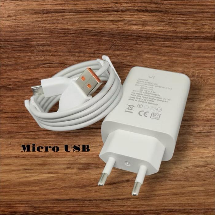 Vivio Original Fast Charging Charger Y12 Y15 Y17 Y12i Y91 Y93 Y95 Y12S Y81 Y71 Y83 Y91C Y53 Y69 Y19 