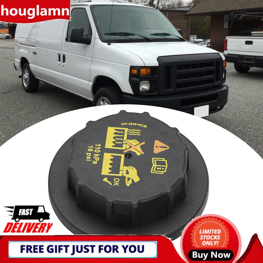 houglamn ฝาครอบหม้อน้ำ 9C34-8101-AA อ่างน้ำหล่อเย็นสำหรับอุปกรณ์ตกแต่งรถยนต์
