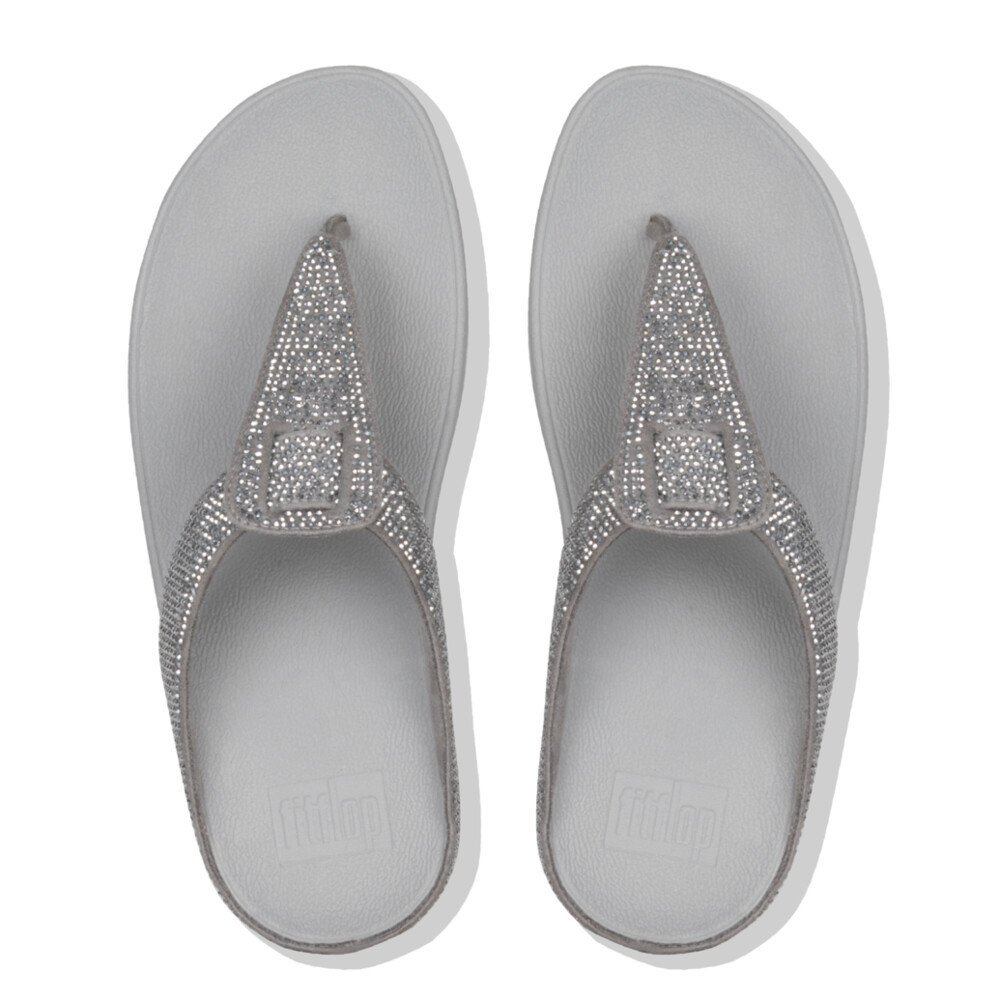 FITFLOP COMM-ISABELLE รองเท้าแตะแบบหูหนีบผู้หญิง รุ่น W27-011 สี SILVER รูปที่ 2