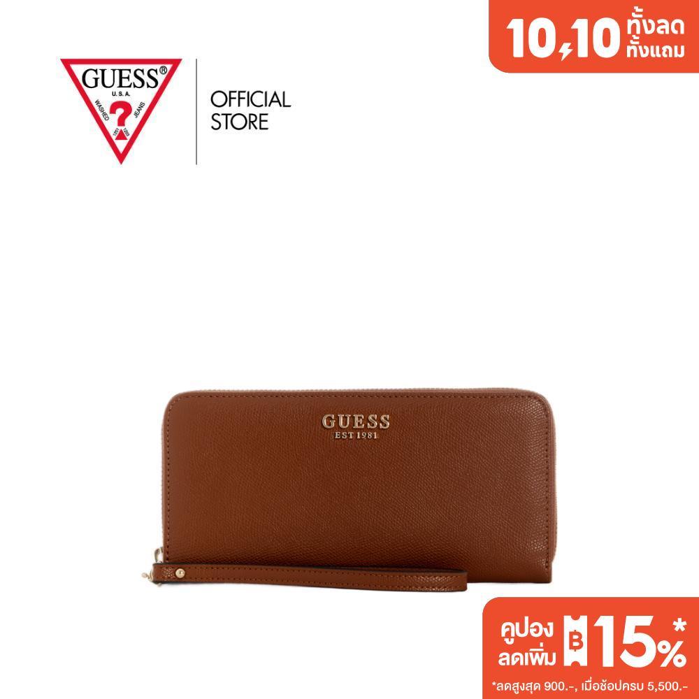 GUESS محفظة AMORETTE كبيرة بسحاب دائري — صورة 2