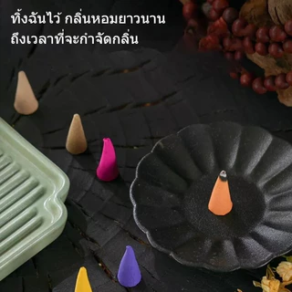 🌸กำยาน 300/600 เม็ด 🌟กำยานหอม กํายานพระพิฆเนศ กลิ่นใหม่ ถ้วยวางกำยาน กำยานอโรม่า กำยานโคนใหญ่คละกลิ่น แพ็คใหญ่