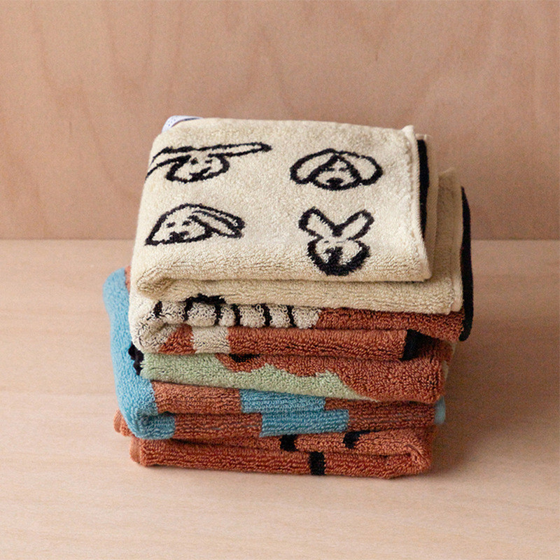 โรงฝัน การ์ตูนผ้าฝ้ายแท้ผ้าขนหนูสี่เหลี่ยมหนาผ้าขนหนูสี่เหลี่ยมผ้าเช็ดมือนุ่มดูดซับผ้าขนหนูขนาดเล็ก - รูปที่ 2