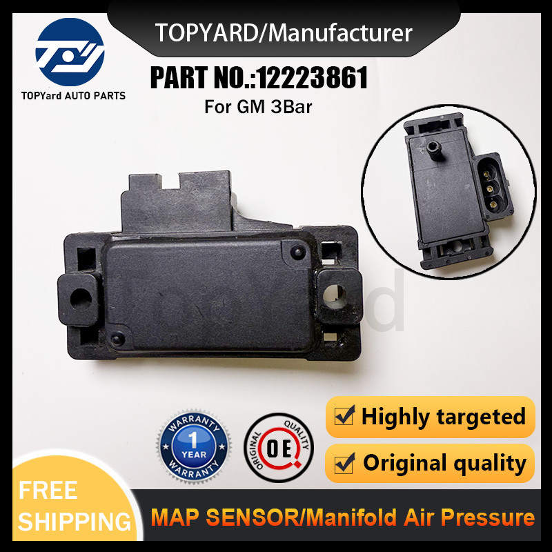 สําหรับ GM 3Bar 3 บาร์ Manifold Map Sensor Boost Turbo 12223861