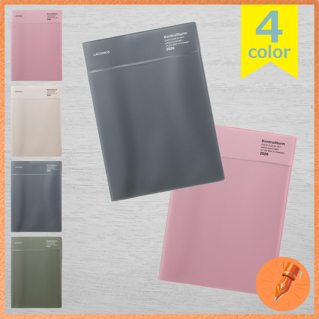 Laconic 2026 A5 B6 Weekly Pocket Planner