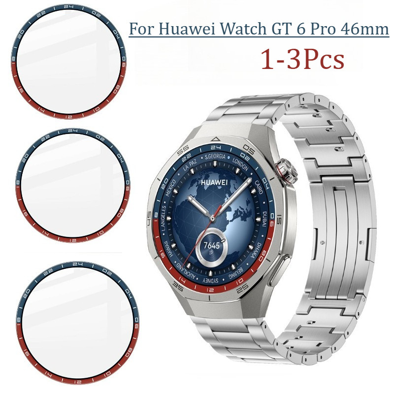 สําหรับ Huawei Watch GT 6 Pro 46 มม.ฝาครอบเปลือกเหล็ก Smartwatch Bezel ป้องกันอุปกรณ์เสริม