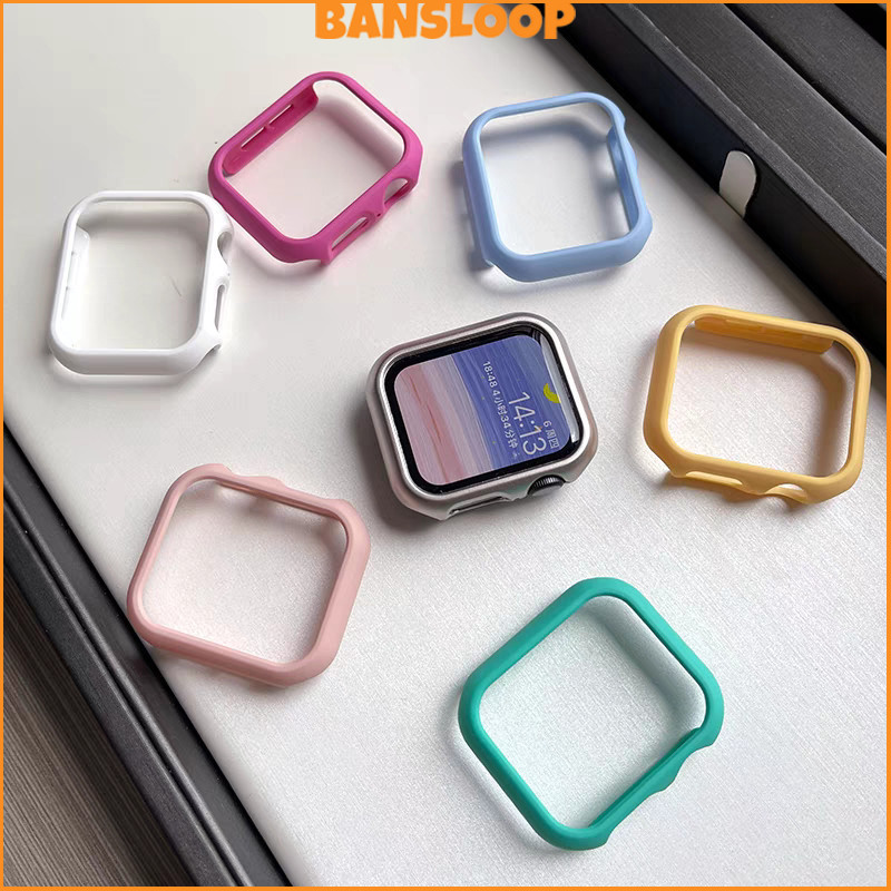 คอมพิวเตอร์แข็งโดยไม่มีกรณีป้องกันหน้าจอฟิล์ม for IWatch Apple Watch Ultra 3 2 SE 3 Series 11 10 9 8 7 6 5 4 49 46 45มม