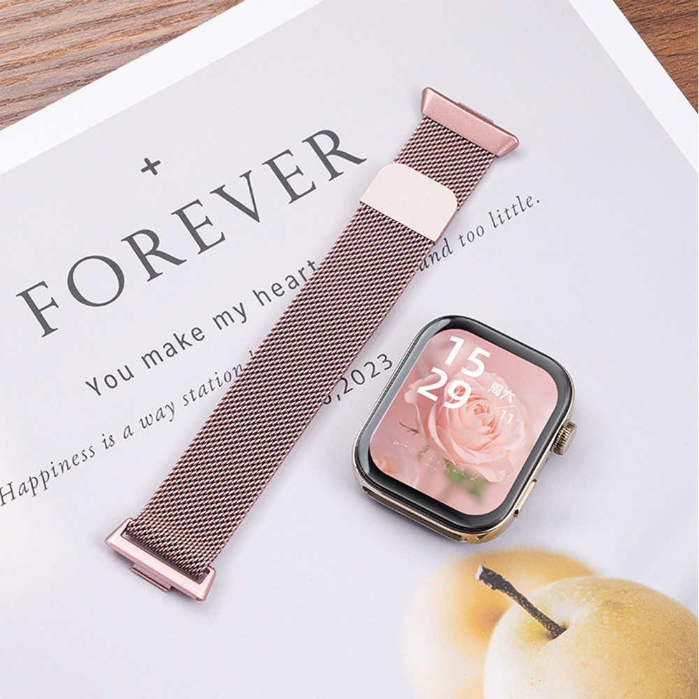 สายรัดสแตนเลส for Huawei Watch Fit 5 4 3 / 5 Pro / 4 Pro Milanese Loop โลหะเปลี่ยนสร้อยข้อมือสายรัดข้อมืออุปกรณ์เสริม รูปที่ 6