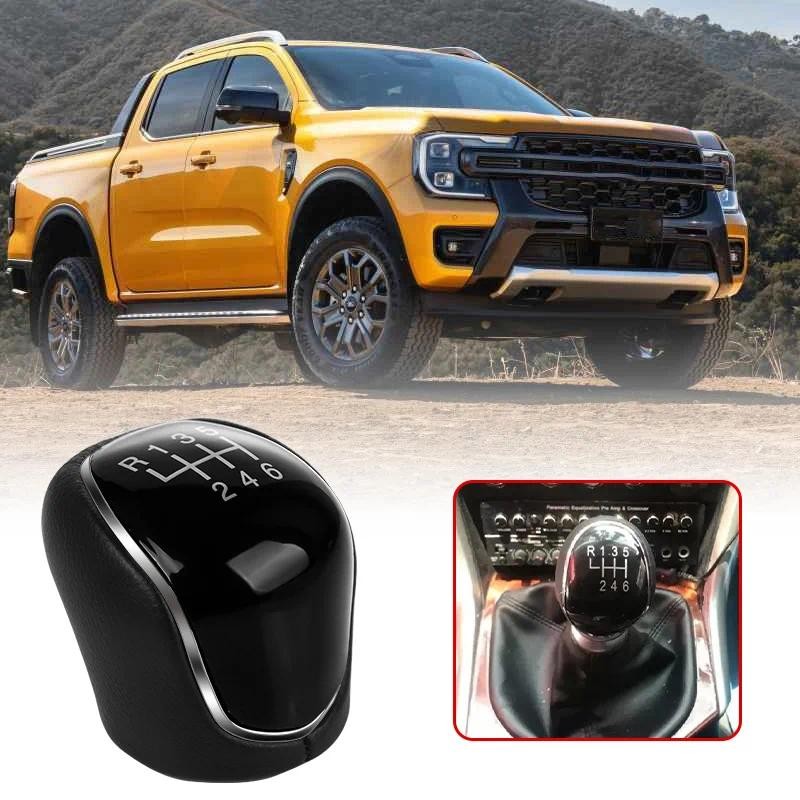 MT เกียร์ Shift Knob Lever สําหรับ Ford Ranger Mazda BT50 12-18 Focus Mk2 Mk3 Transit Connect Grand 