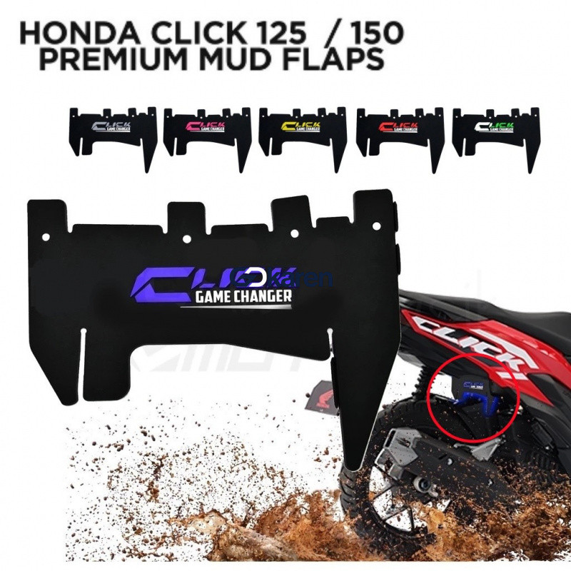 click 150 125 160 บังโคลน อะไหล่รถจักรยานยนต์