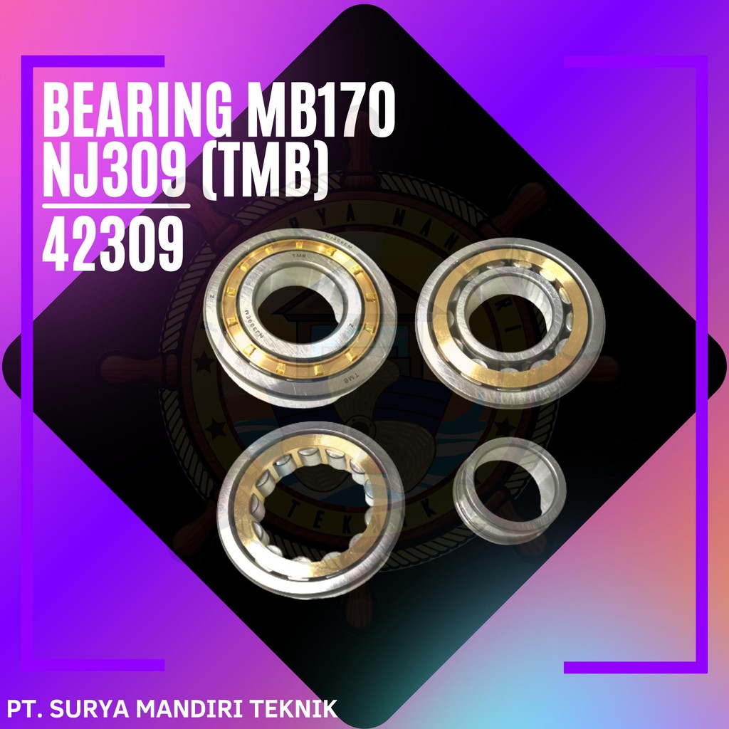 MB170 BEARING 42309/NJ309 TMB